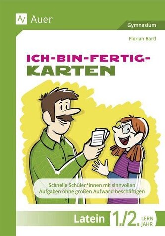 Ich-bin-fertig-Karten Latein Lernjahr 1-2