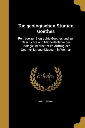 GER-GEOLOGISCHEN STUDIEN GOETH