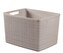Box Curver Jute L 20L taupe