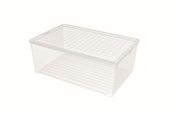 Box Curver na textil 45 l transparentní