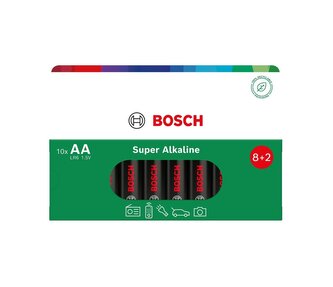 Bosch LR6SA10B Super Alkaline AA 10pack