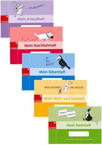 Selbstlernhefte für den Anfangs- und Förderunterricht. Set mit 5 Heften