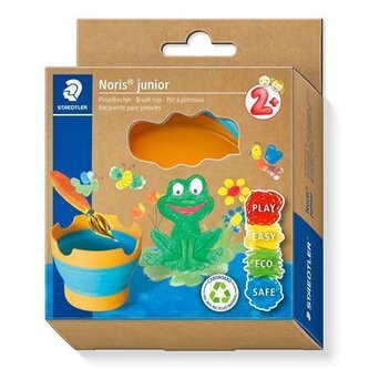 Brush pot, plastic, foldable, STAEDTLER Noris® junior 8767