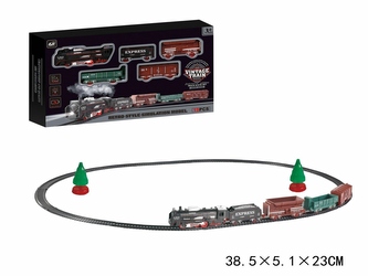 POCIĄG RETRO 19PCS. NO.4299-87