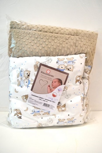 KPL.MINKY+BAWEŁNA 100x135+PODUSZ.40x40B