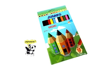 KREDKI OŁÓWKOWE JUMBO 12 SZT.922122-12