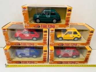 WELLY MODEL FIAT 126P 1:21 24066