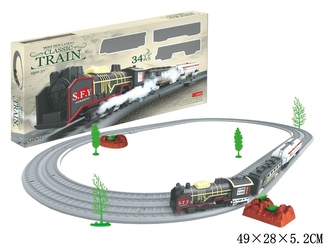 KOLEJKA CLASSIC TRAIN 34PCS 871
