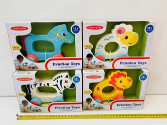 ZWIERZĄTKA DO CIĄGNIĘCIA 4 WZORY 02100