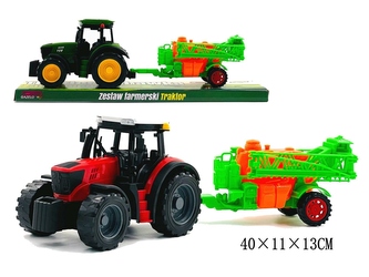 TRAKTOR Z OPRYSKIWACZEM 666-262A