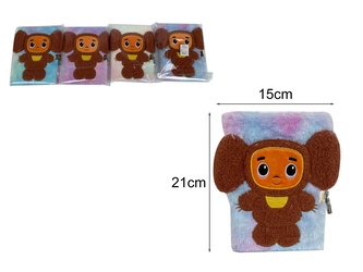 NOTES Z KŁÓDKA PLUSZOWY MAŁPKA Z9909