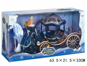 KARETA ŚWIECĄCA CHODZACY KOŃ NO.374A