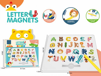 TABLICA MAGNETYCZNA Z LITERKAMI YM2021-1