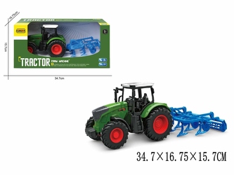 TRAKTOR GUMOWE KOŁA Z PŁUGIEM 9959
