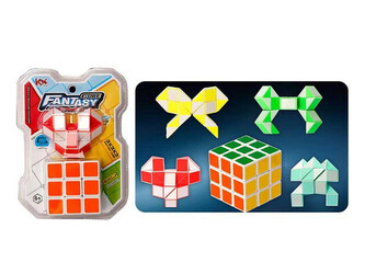 ZEST.UKŁADANKA KOSTKA 2W1 KX927