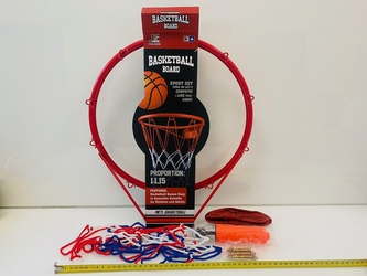 ZEST.OBRĘCZ DO KOSZA,PIŁKA,POMPKA,SIATKA YC856P-1