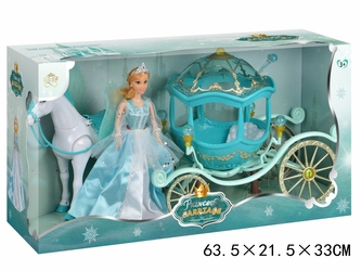 KARETA ŚWIECĄCA CHODZĄCY KON B/O NO.384A