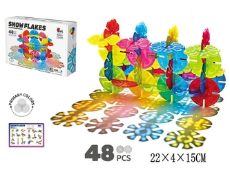 UKŁADANKA SNOW FLAKES 48PCS 3055