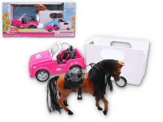 AUTO+PRZYCZEPA Z KONIEM 16474B