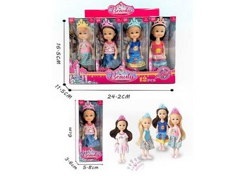 LALKA KSIĘŻNICZKA 13CM 0555