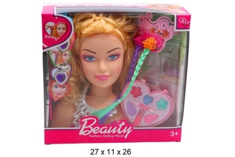 GŁOWA DO CZESANIA Z KOSMETYKAMI 07-4C