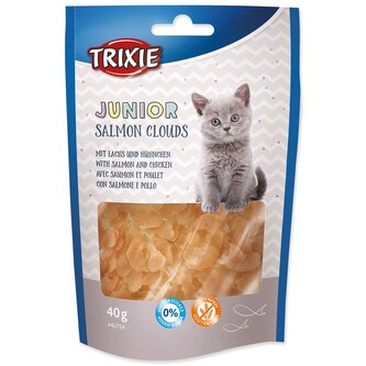 Pochoutka Trixie Junior losos, měkké plátky 40g