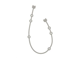 Držák na šidítko Platinum Silicone Sand