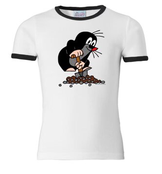 Dětské tričko Krteček: Zahradník (170-176 cm) bílá bavlna