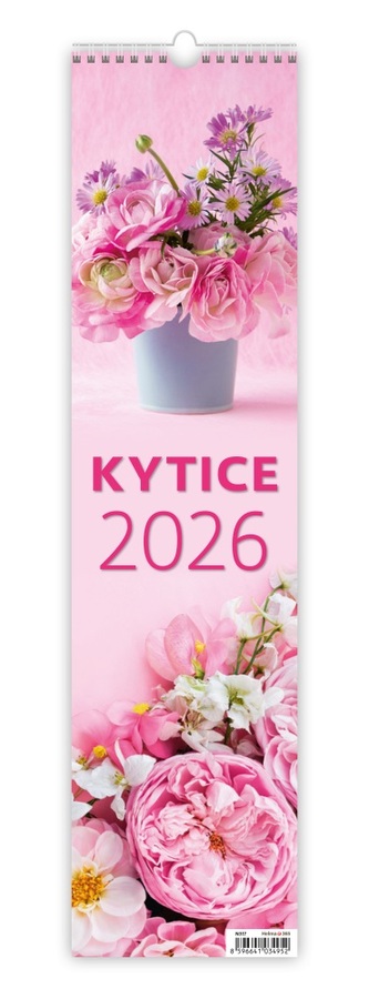 Nástěnný kalendář 2026 Kytice - kravata