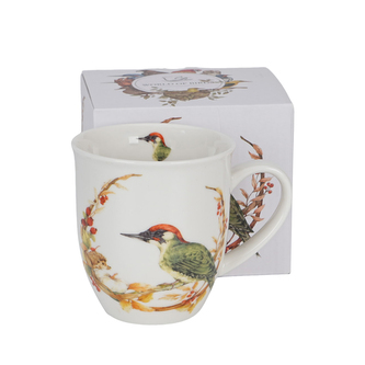 Kubek 650 ml Ptasi Świat DZIĘCIOŁ ZIELONY