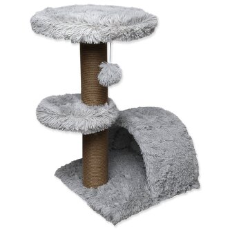 Škrabadlo/Odpočívadlo Magic Cat Madrid  šedé 67x53x39cm