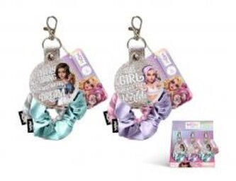 Gumki do włosów z brelokiem do kluczy WOW MIX