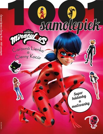 Čarovná Lienka a Čierny Kocúr - 1001 samolepiek