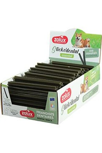 Pochoutka STICKODENTAL tyčinka M chlorofyl 80ks Zolux