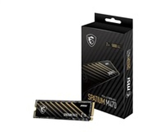 MSI SSD SPATIUM M470 PRO, 2TB, M.2 2280, PCIe Gen4x4 NVMe 1.4, R:6000 W:5000MB s