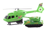 Helikoptéra s tankemv sáčku