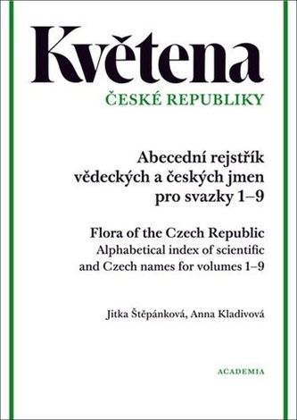 Květena České republiky - Abecední rejstřík vědeckých a českých jmen pro svazky 1–9