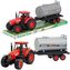 Traktor z przyczepą cysterna