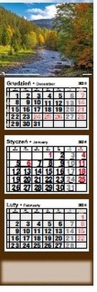 Kalendarz trójdzielny 2026 nr 13 Jesień