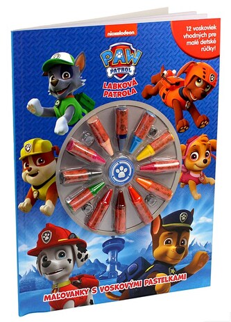 Labková patrola - Maľovanky s voskovkami