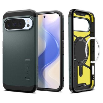 Spigen Tough Armor MagSafe, abyss green - Google Pixel 2025 Pro XL