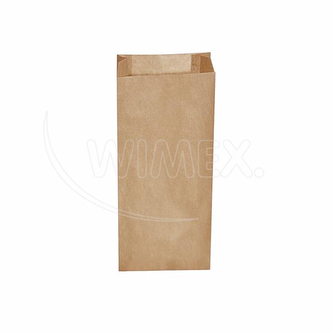 Papírový sáček s bočním skladem hnědý 14+7 x 32 cm `2kg` [500 ks]
