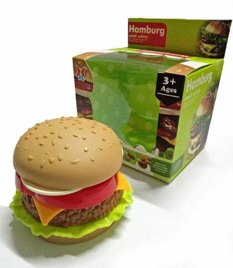 Hamburger w kartoniku 8 cm