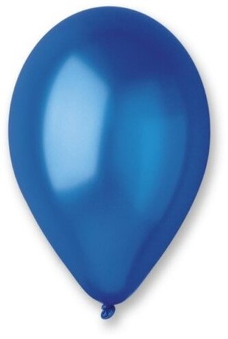 Balony metalizowane 10"" niebieskie (100 szt.) , Arpex