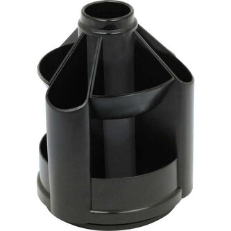 Przybornik biurkowy bez wypozażenia TY730B czarny obrotowy, Eagle