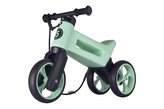 Odrážedlo FUNNY WHEELS Rider SuperSport Pastel-zelená  2v1+popruh,výš.sedla28/30cm nos.25kg v sáčku