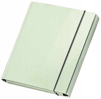 Teczka skrzydłowa z gumką PasteLove pastelowy zielony, VauPe