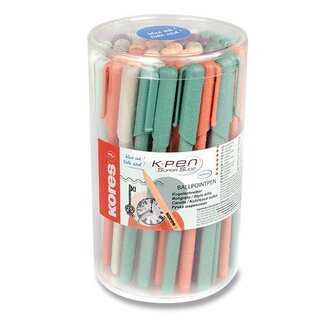Kuličkové pero Kores K0 Pen Vintage - dóza, 50 ks