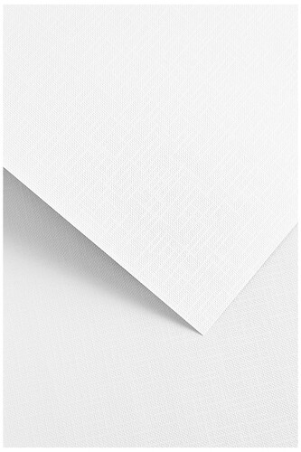 Karton ozdobny Ryps biały 20 szt./op. 180 g/m2, Galeria Papieru Karton ozdobny Ryps biały 20 szt./op. 180 g/m2, Galeria Papieru