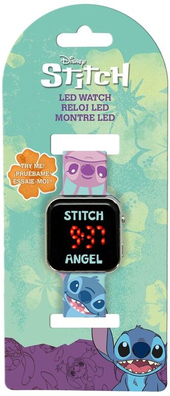 Zegarek LED "Tropical Angel & Stitch", Kids